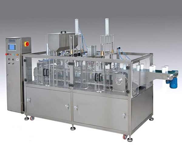 Linear Cup Sealing Machine