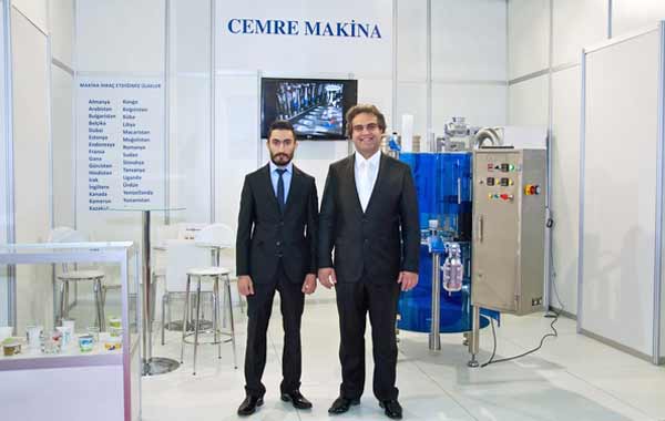 Cemre Maschinen Show Yogurt Filler