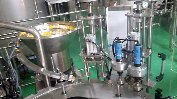 Bottle Filling Sealing Machinery