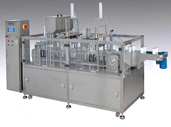 Linear Cup Sealing Machine