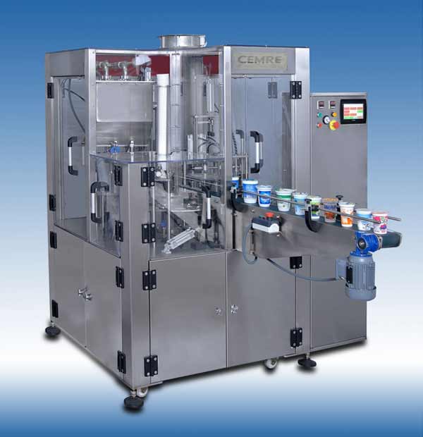 Rotary Yogurt Filling Machine